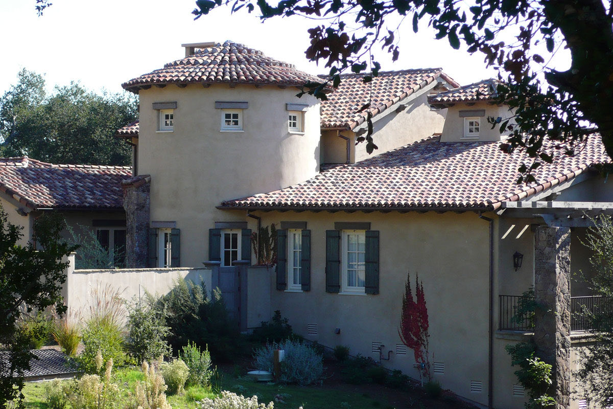 Custom estate roofing project