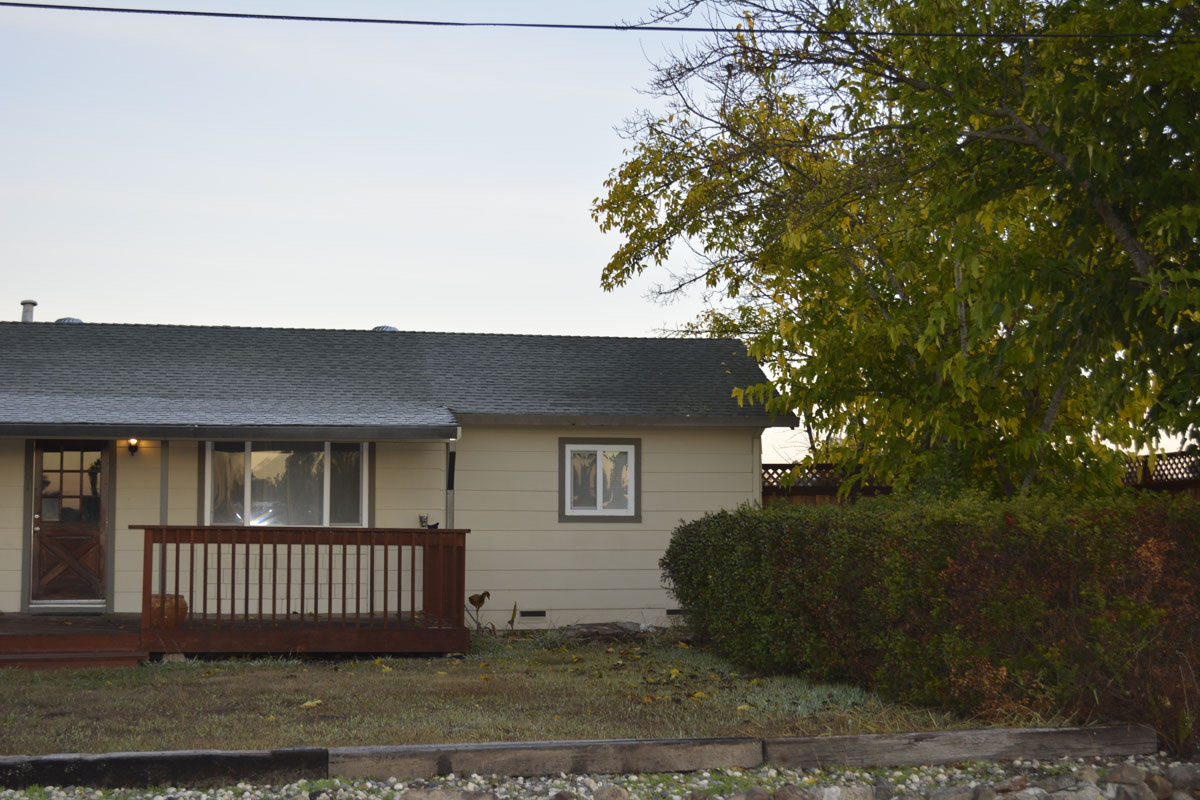 Ranch home after re-roof